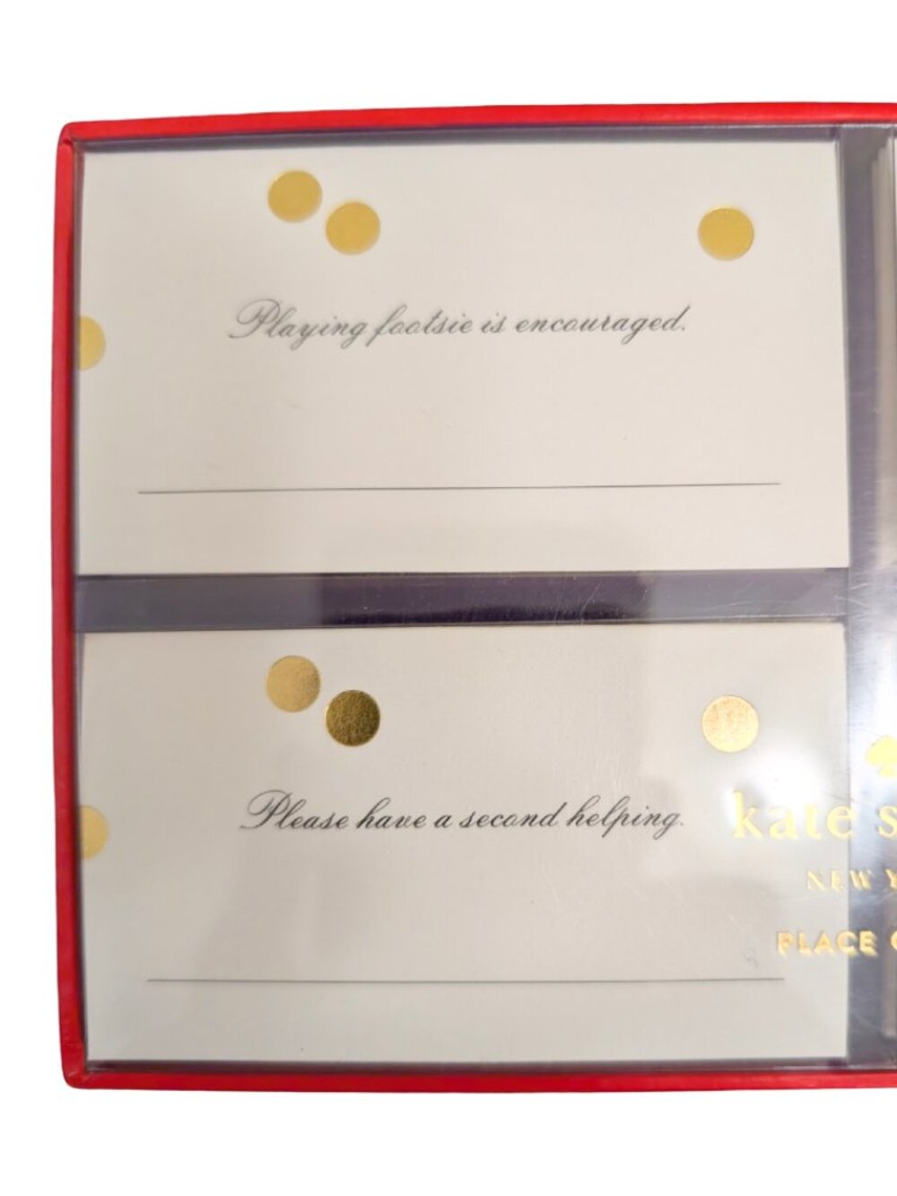 Kate Spade Cue The Confetti Place Cards